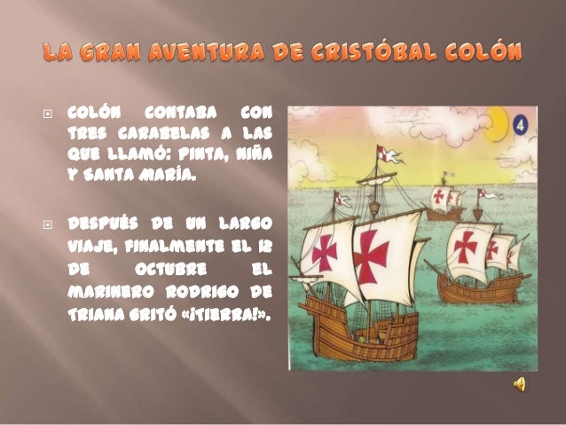 La gran aventura de Cristóbal Colón
